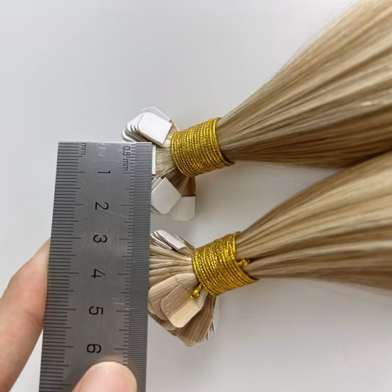 Halo dibujado doble caliente del pelo ruso de Remy del brasileño del 100% de la venta en extensiones del pelo ningún enredo