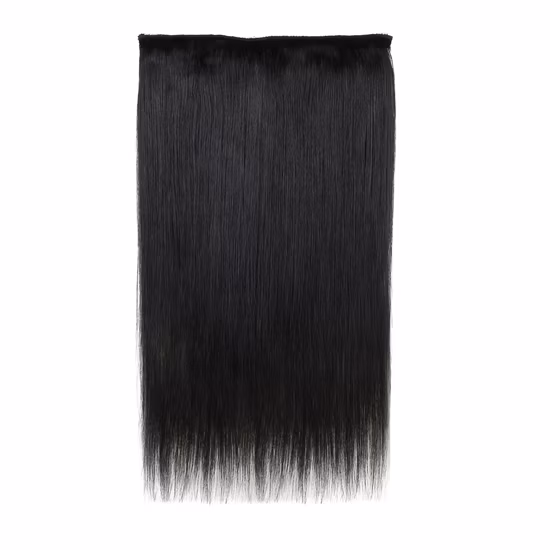 Extensión de cabello color piano 100% cabello humano virgen brasileño Remy todo color halo en extensiones de cabello